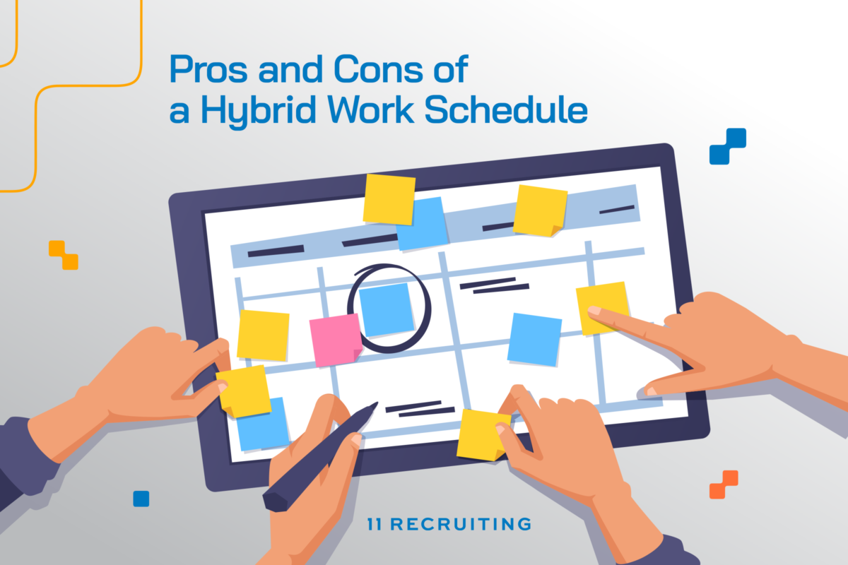 Pros And Cons Of A Hybrid Work Schedule - Eleven Recruiting - IT ...