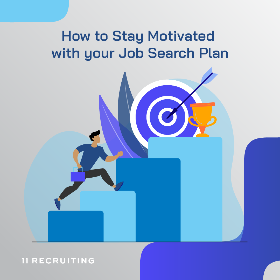 Featured Image for How to Stay Motivated with your Job Search Plan