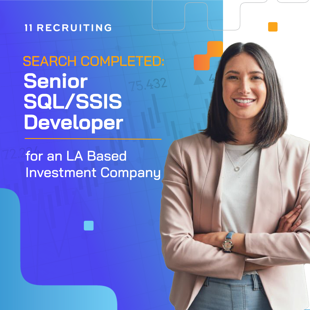 Senior SQL/SSIS Developer