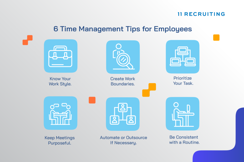 6 Time Management Tips for Employees