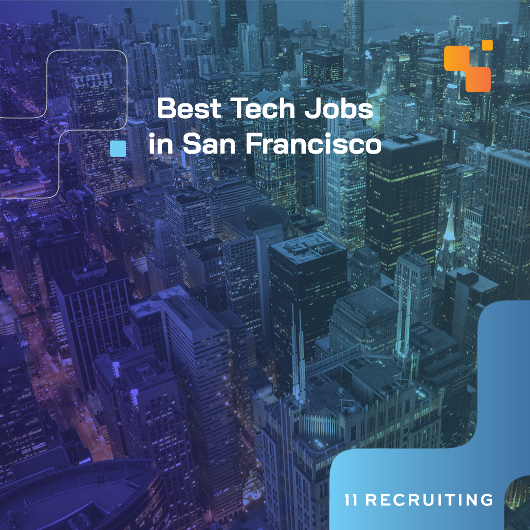 Best tech Jobs in San Francisco in white text