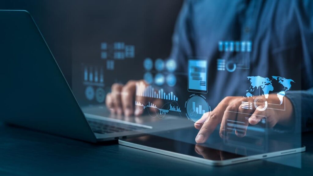 Professional team in a workplace — strategic recruiting for complex industries