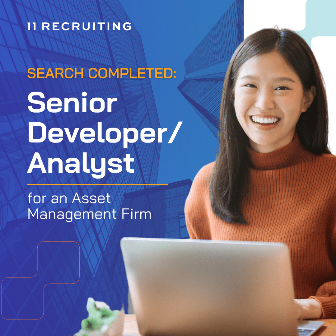 Eleven Recruiting Places Senior Developer/Analyst, Risk, and Research ...